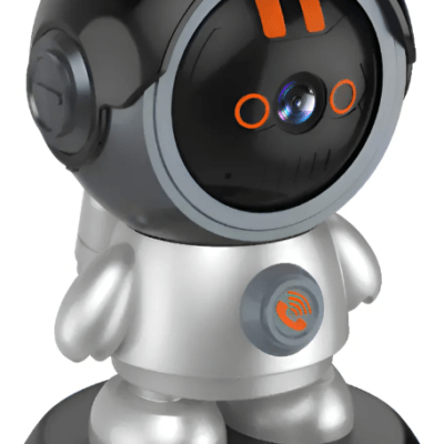 Camara De Seguridad Robot Wifi Vision Nocturna Inalambrica 360 Hd