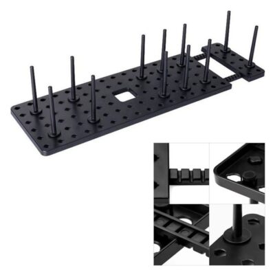 Organizador De Platos Ajustable 54x15 Multiuso Cocina Cajón