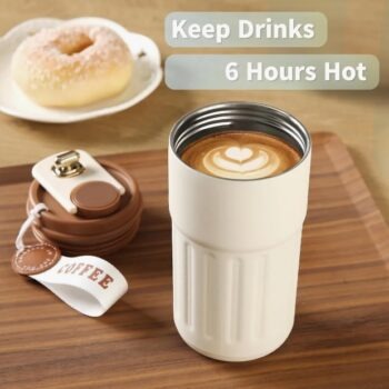 Vaso Termico Acero Inoxidable Con Sensor Inteligente Café