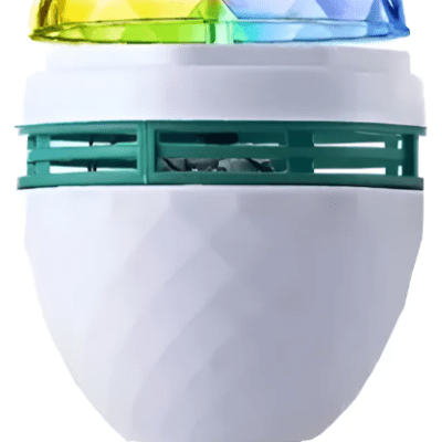 Foco Lámpara Led Giratoria De Colores Rgb Bolichera Varios