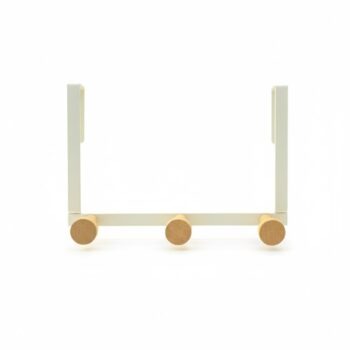 Perchero Organizador Puerta Sin Instalación 3 Ganchos