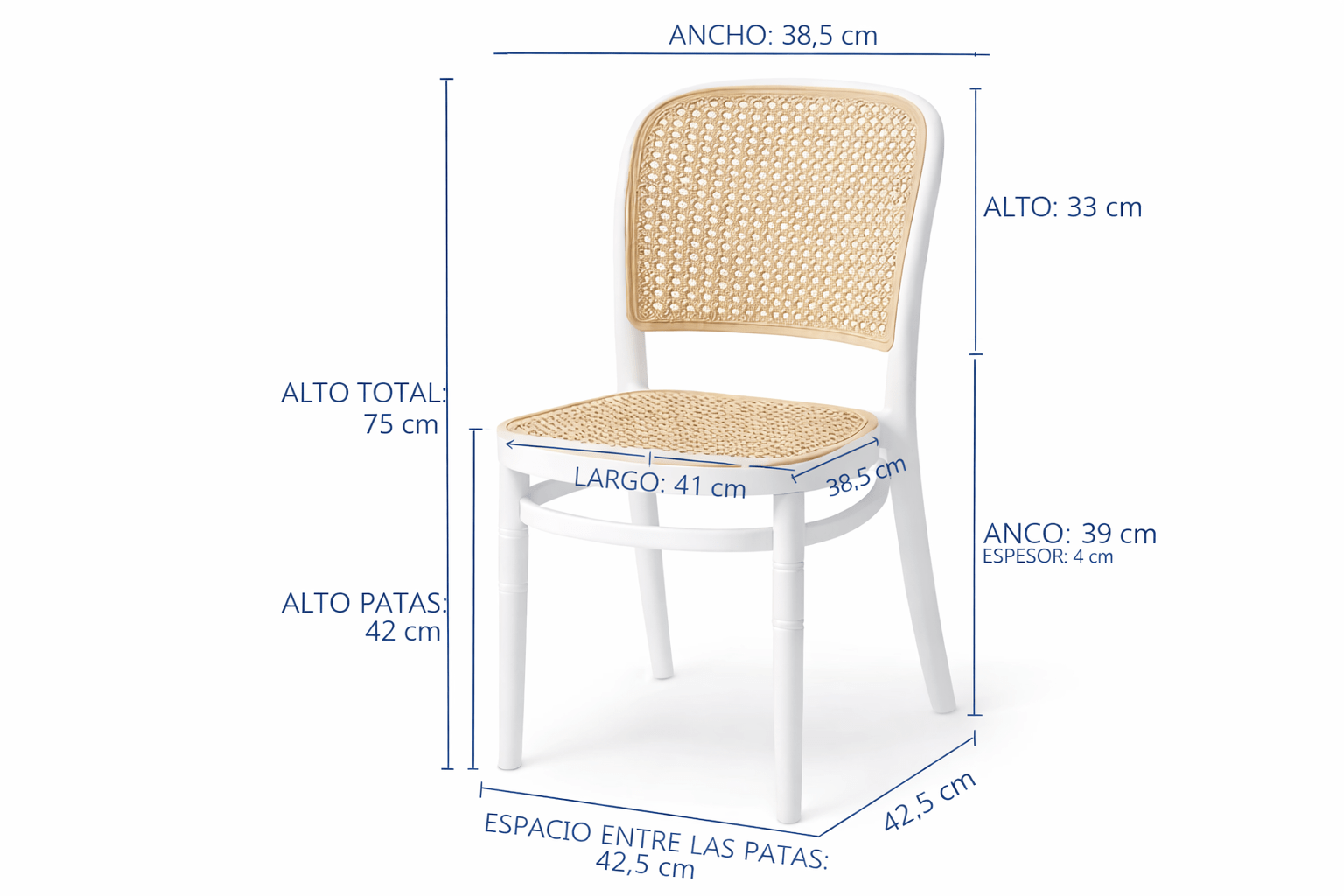 Silla Rattan - Imagen 7