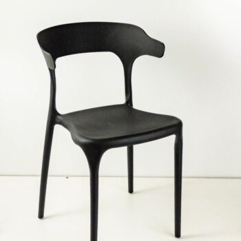 Silla Moderna De Pvc Diseño Nórdico Interior Exterior